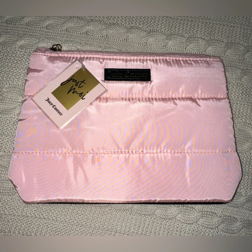 Juicy Couture Make Up Bag Pink NWT